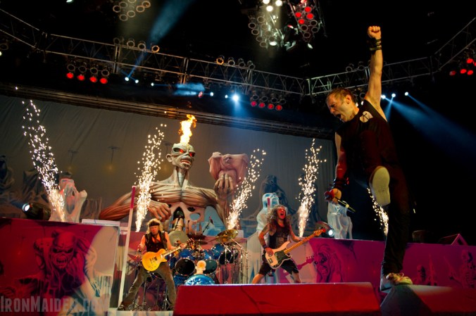 The band recreated the Maiden England stage show in North America in 2012, coming to Europe and South America in 2013.