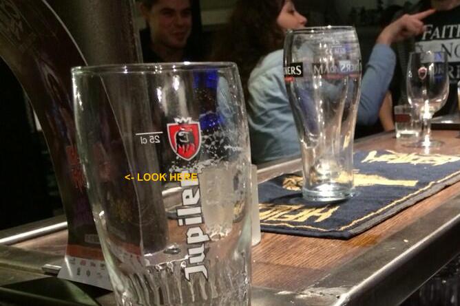 Real or fake? You can clearly spot the Maiden England logo. 