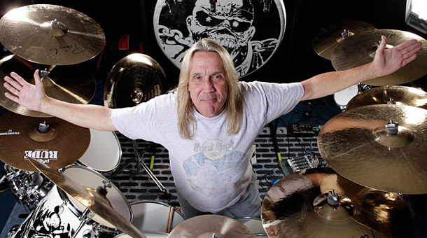 Nicko McBrain Portrait Shoot